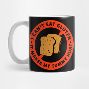 I cant eat gluten Mug